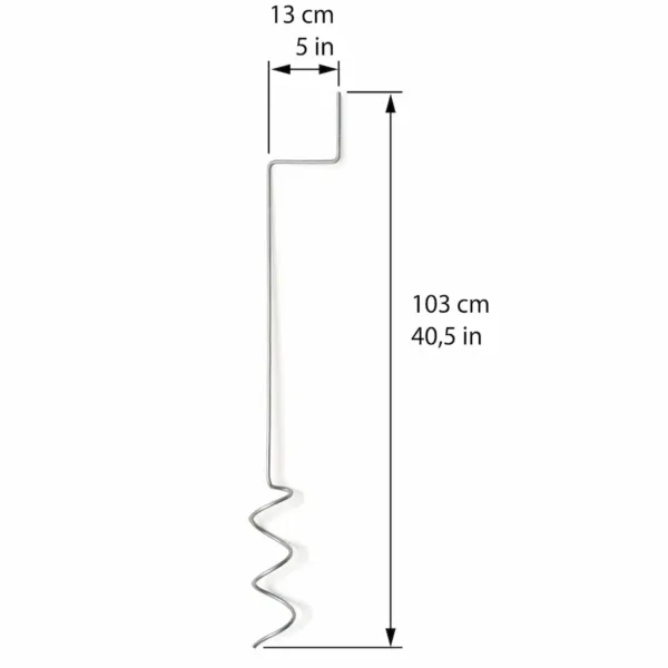 Aireador Doméstico 1m - 3 Vueltas Galva